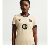 F.C. Barcelona 2025/26 Stadium Away Women's Kobe Dri-FIT Football Replica Shirt - Brown - Polyester