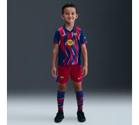 F.C. Barcelona 2025/26 Stadium Fourth Older Kids' Nike Football Replica 3-Piece Kit - Blue - Polyester L