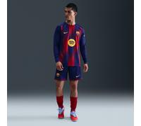 F.C. Barcelona 2025/26 Stadium Home Men's Nike Dri-FIT Football Replica Shorts - Blue - Polyester