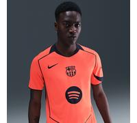 F.C. Barcelona 2025/26 Stadium Third Men's Nike Dri-FIT Total 90 Football Replica Shirt - Orange - Polyester XXL