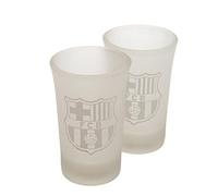 F.C. Barcelona 2pk Shot Glass Set FR Official Merchandise