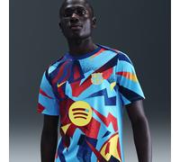 F.C. Barcelona Academy Pro Fourth Men's Nike Dri-FIT Football Pre-Match Top - Blue - Polyester XXL