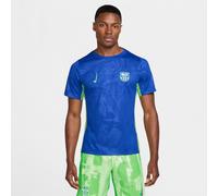 F.C. Barcelona Academy Pro Third Men's Nike Dri-FIT Football Pre-Match Top - Blue - Polyester XS