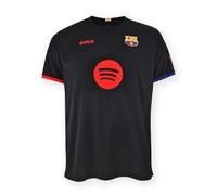 F.C. Barcelona, Bb26g, Unisex, T-Shirt, Black, L
