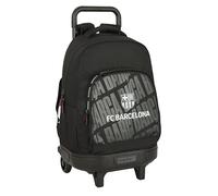 F.C. Barcelona - Large Backpack with Wheels, Compact, Removable, Ideal for Children of Different Ages, Comfortable and Versatile, Quality and Resistance, 33 x 22 x 45 cm
