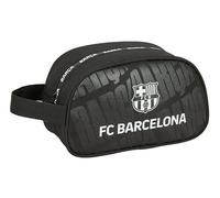 F. C. Barcelona - Medium Children's School Toiletry Bag with Handle, Children's Toiletry Bag, Adaptable to Trolley, Easy Cleaning, Comfortable and Versatile, Quality and Resistance, 26 x 12 x 15 cm