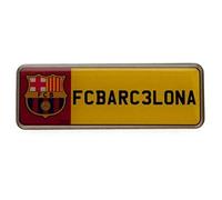 F.C. Barcelona Number Plate Badge