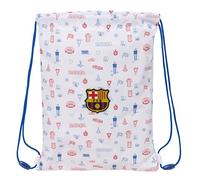 F.C. Barcelona Preschool - Junior Flat Bag Backpack, Ideal for Children of Different Ages, Comfortable and Versatile, Quality and Resistance, 26 x 34 cm