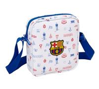F.C. BARCELONA Preschool - Small Messenger Bag, Children's Shoulder Bag, Ideal for Children from 5 to 14 Years, Comfortable and Versatile, Quality and Resistance, 16 x 4 x 18 cm