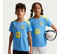 F.C. Barcelona Strike Fourth Older Kids' Nike Dri-FIT Football Short-Sleeve Top - Blue - Polyester