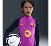 F.C. Barcelona Strike Older Kids' Nike Dri-FIT Football Drill Top - Purple - Polyester/Elastane XS