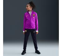 F.C. Barcelona Strike Older Kids' Nike Dri-FIT Football Knit Tracksuit - Purple - Polyester S