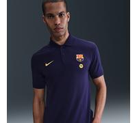 F.C. Barcelona The Nike Polo Men's Nike Dri-FIT Football Polo - Purple - Cotton/Polyester M