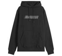 F.C. Real Bristol Men's Effect Line Logo Team Hoodie Black