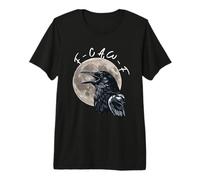 F-Caw-F Black Bird Black Crow Premium T-Shirt