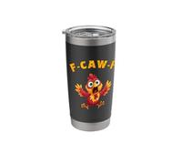 F-caw-F Crazy Chicken 2 Stainless Steel Insulated Tumbler