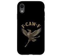F-Caw-F Crow Women F Caw F Black Bird FcawF Raven Funny Case for iPhone XR