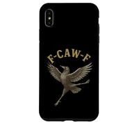 F-Caw-F Crow Women F Caw F Black Bird FcawF Raven Funny Case for iPhone XS Max
