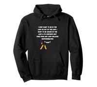 F-Caw-F Don’t Want to Be in or Out of The Loop Dubbing Crow Pullover Hoodie
