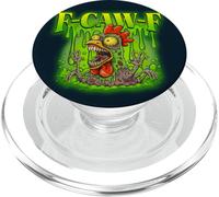 F-CAW-F Funny Chicken Meme Halloween Monster Rooster Humor PopSockets PopGrip for MagSafe