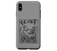 F-CAW-F Funny Chicken Sarcasm Word Game Farmer Case for iPhone XS Max