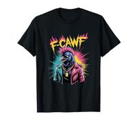 F-Caw-F Funny Crow Punk Raven Graffiti Adult Humor Gift T-Shirt