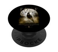 F-Caw-F Funny Raven Gothic Crow Gothic Humor PopSockets Adhesive PopGrip