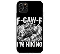 F-CAW-F I'm Hiking Funny Crow Mountain Hike Vintage Trekking Case for iPhone 11 Pro Max