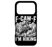 F-CAW-F I'm Hiking Funny Crow Mountain Hike Vintage Trekking Case for iPhone 17 Pro