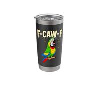 F-CAW-F Parrot Scarlet Macaw Stainless Steel Insulated Tumbler
