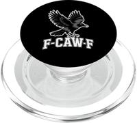 F-CAW-F Raven Caw Crow Humor Sarcastic Bird Meme PopSockets PopGrip for MagSafe