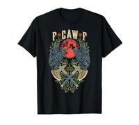 F CAW F Raven Crow Norse Viking Bird FCAWF Bad Language T-Shirt