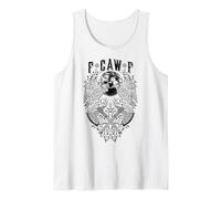 F CAW F Raven Crow Norse Viking Bird FCAWF Bad Language Tank Top