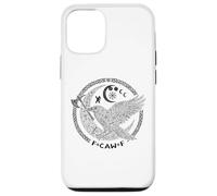 F CAW F Raven Crow Norse Viking Bird Funny Bad Language Case for iPhone 12/12 Pro
