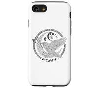 F CAW F Raven Crow Norse Viking Bird Funny Bad Language Case for iPhone SE (2020) / 7/8