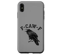 F-CAW-F Raven Crow Word Game Funny Bird Goth Design Case for iPhone XS Max