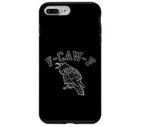 F-CAW-F Raven Crow Word Game Funny Bird Goth Graphic Case for iPhone 7 Plus/8 Plus