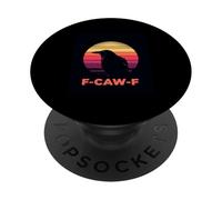 F-CAW-F Retro Crow PopSockets Adhesive PopGrip