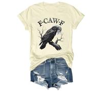 F Caw F Shirt F-Caw-F Crow Tshirt for Men Women