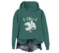 F Caw F Sweatshirt F-Caw-F Crow Hoodie F Caw F T Shirt Women Men Funny Crow Black Bird Humor Unisex Tops