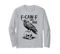 F-Caw-F Year of Birth 1990 Birthday Vintage 1990 Born 1990 Long Sleeve T-Shirt