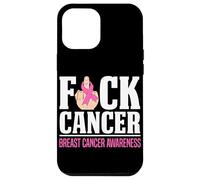 F-ck Cancer Breast Cancer Awareness Case for iPhone 12 Pro Max