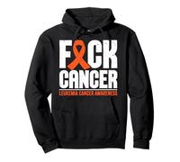 F-ck Cancer Leukemia Cancer Awareness Pullover Hoodie