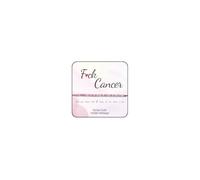 F*ck Cancer Morse Code Beaded Inspirational Bracelet for Women，Pink&White