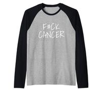 F ck Cancer Shirt Cancer Sucks Tshirt I Hate Cancer T-Shirt Raglan Baseball Tee
