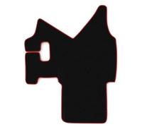 F-CORE CMT10 RED Floor mat