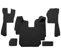 2x ✅Fits F-CORE F-CORE FL03 BLACK Floor mats ECO-leather quilted (5 ⭐UK Seller⭐