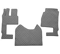 2x ✅Fits F-CORE F-CORE FL04 GRAY Floor mats ECO-leather quilted (3 p ⭐UK Seller⭐