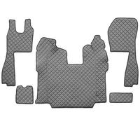 Fits F-CORE F-CORE FL10 GRAY Floor mats ECO-leather quilted (5 pcs) G ⭐UK Stock⭐