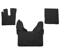 3x ✅Fits F-CORE F-CORE FL25 BLACK Floor mats ECO-leather quilted (3 ⭐UK Seller⭐